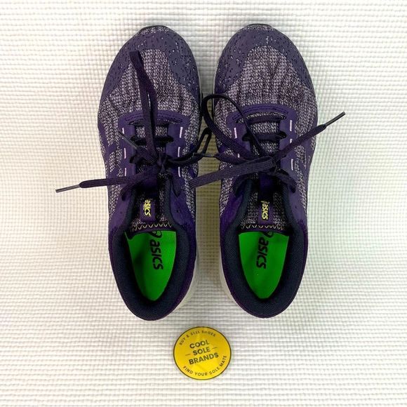 Asics - Running Shoes, purple and Gray. Women 8 - Picture 5 of 7